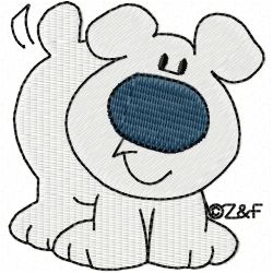 Dogs Embroidery Design 7 Dogs Embroidery Design 7